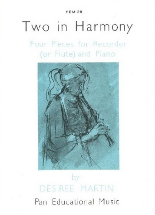 Dsire Martin Two in Harmony flute & piano, descant recorder & piano