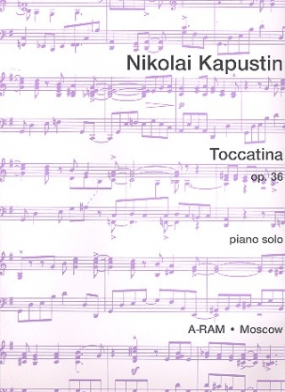 Toccatina op.36 for piano