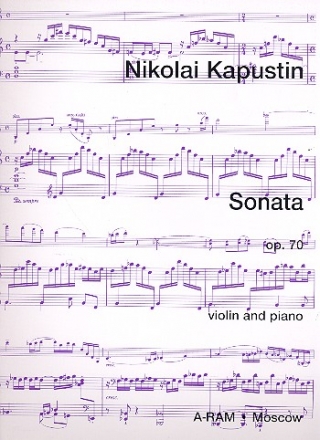 Sonata op.70 for violin and piano