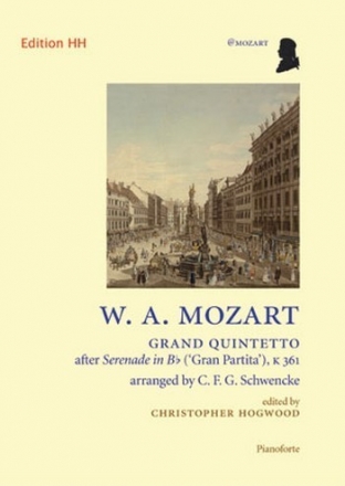 Grand Quintetto KV361 fr oboe (flute/clarinet), violin, viola, violoncello and piano piano part