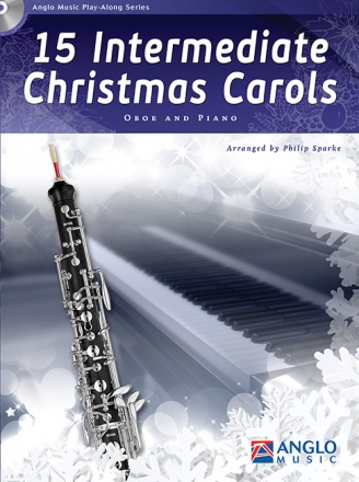 15 Intermediate Christmas Carols (+CD) for oboe and piano