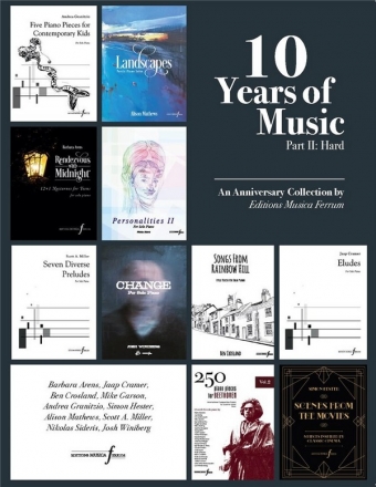 10 Years of Music Part II: Hard Klavier Buch