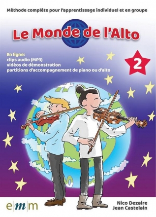 Le Monde de l'Alto Volume 2 (+Online Audio) for viola