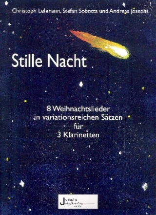 Stille Nacht fr 3 Klarinetten Partitur und Stimmen