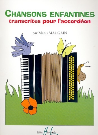 Chansons enfantines pour l'accordeon Maugain, Manu, arr.