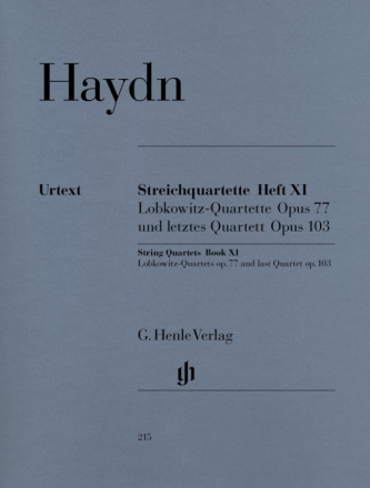 Streichquartette Band 11 op.77 und op.103