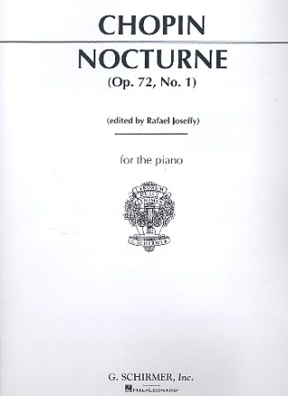 Nocturne op.72,1 fr Klavier Joseffy, Rafael, Ed