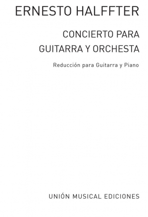 Concierto para guitarra y orquesta para guitarra y piano,  score