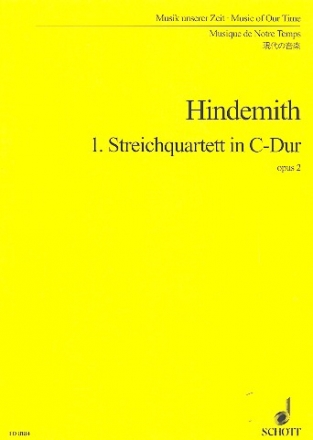 1. Streichquartett C-Dur op. 2 fr Streichquartett Studienpartitur