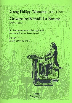 Ouverture B-Moll TWV55:B11 fr Orgel (Cembalo) La Bourse