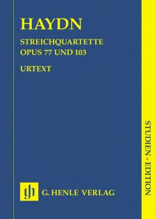 Streichquartette op.77 und op.103