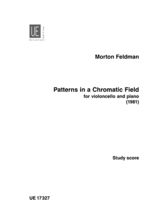 Patterns in a chromatic field for violoncello and piano