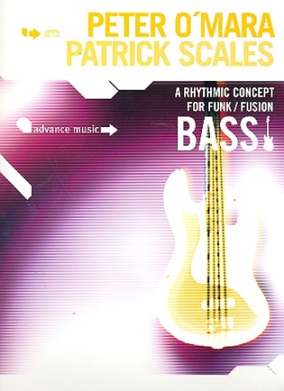 A rhythmic concept (+CD) for funk and fusion bass Partitur und Stimmen