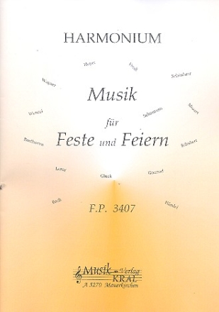 Musik fr Feste und Feiern fr Harmonium