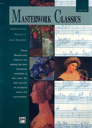 Masterwork classics level 10 for piano