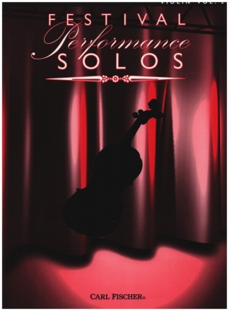 Festival performance solos vol.2 for violin