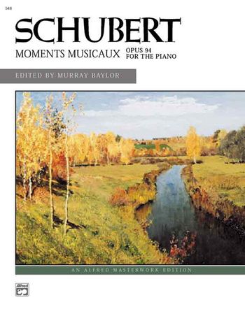 Moments musicaux op.94 for piano Baylor, Murray, ed