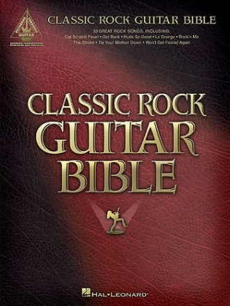 Classic Rock Guitar Bible -  2nd Edition songbook vocal/guitar/tab