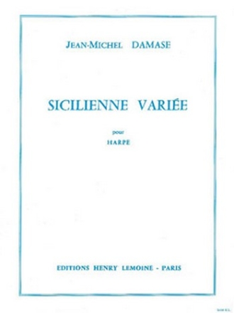 Sicilienne varie pour harpe