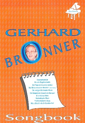 Gerhard Bronner: Songbook fr Gesang und Klavier mit Akkordzifferung