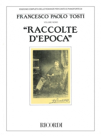 Raccolte d'epoca per canto e pianoforte (en/it) ed. integrale delle romanze vol.9