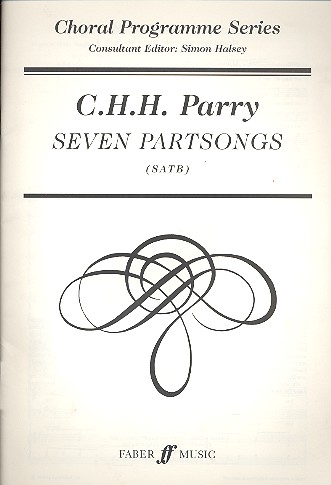 7 partsongs for mixed chorus a cappella, score