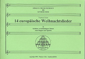 14 europische Weihnachtslieder fr Kinderchor