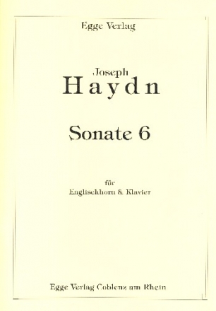 Sonate Nr.6 fr Englischhorn und Klavier