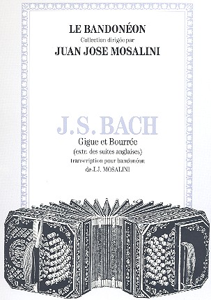 Gigue et bourree pour bandoneon extr. des suites anglaises