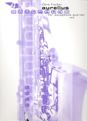 Aurelius for 4 saxophones (SATB) score and parts