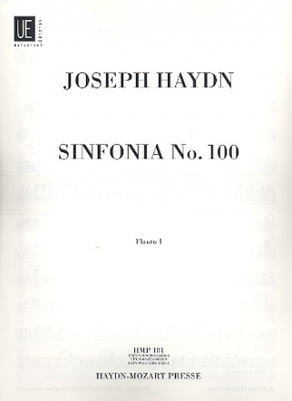 Sinfonie G-Dur Hob.I:100 fr Orchester Harmoniestimmen