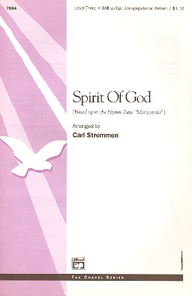 Spirit of God for mixed chorus (SAB) and piano, flute and congregation ad lib score