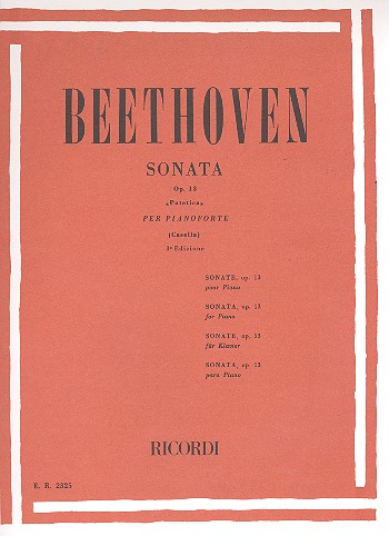 Sonate pathetique op.13 fr Klavier Casella, A., Bearb.