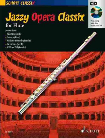 Jazzy Opera Classix (+CD) for flute