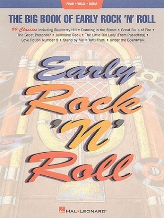 The big book of early rock'n'roll: for piano,voice and guitar rock'n'roll