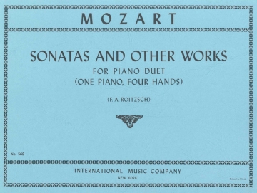 Sonatas and other works for piano 4 hands Roitzsch, F. A., ed