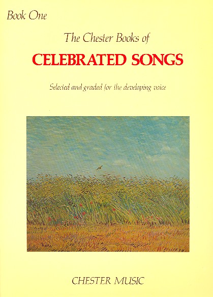 The Chester books of celebrated songs vol.1 for developing voice and piano Leah, Shirley, ed