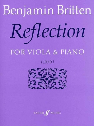 Reflection for viola and piano