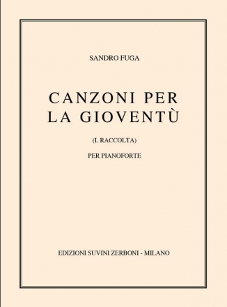 Canzoni per la gioventu vol.1 per pianoforte