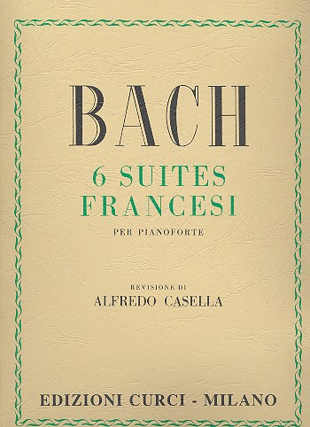 6 suites francesi per pianforte Casella, A., rev. (it/fr/en)