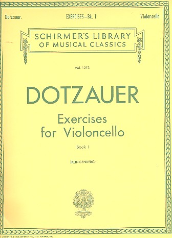 Exercises for violoncello vol.1 (nos.1-34)