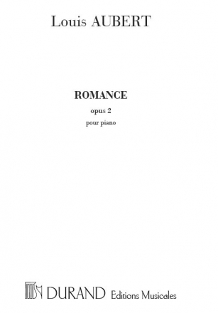 Romance op.2  pour piano