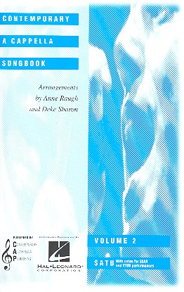 Contemporary a cappella Songbook vol.2 for mixed chorus