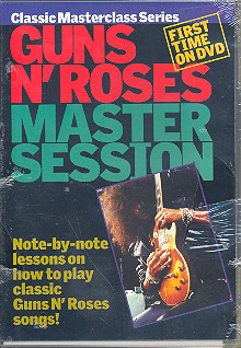 Guns n' Roses master session DVD-Video Note-by note lessons