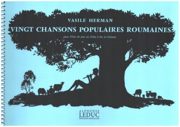 20 chansons populaires Roumaines pour flute de pan ou flute a bec et guitare