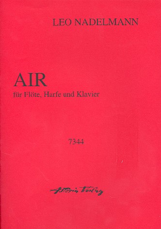 Air fr Flte, Harfe und Klavier