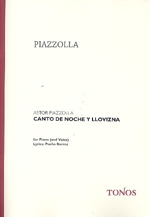 Canto de noche y de Llovizna for piano