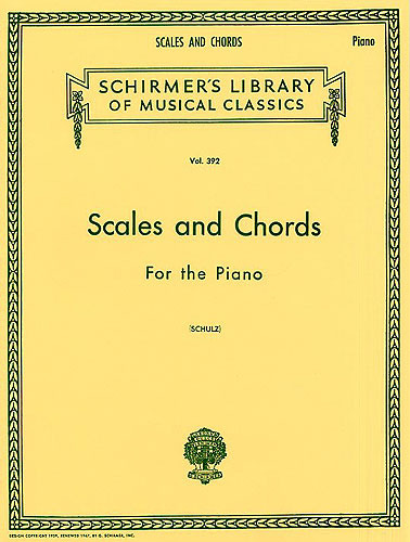 Scales and chords for piano Schulz, F.A.