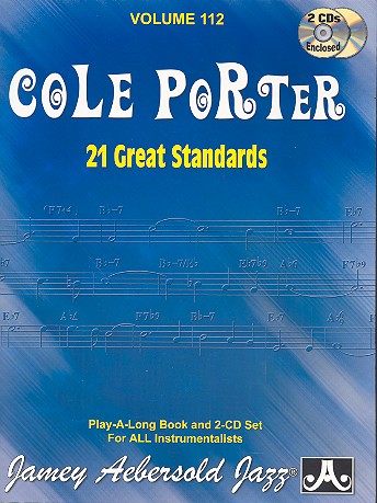 Cole Porter (+Online Audio) 21 great standards Aebersold Jazz vol.112 for all instrumentalists