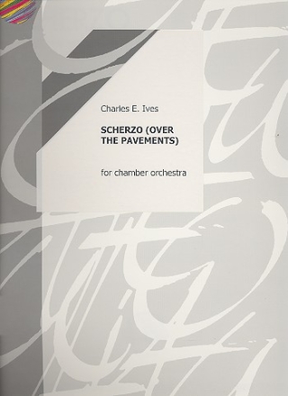 Scherzo (Over the pavements) for wind instruments, percussion and piano score